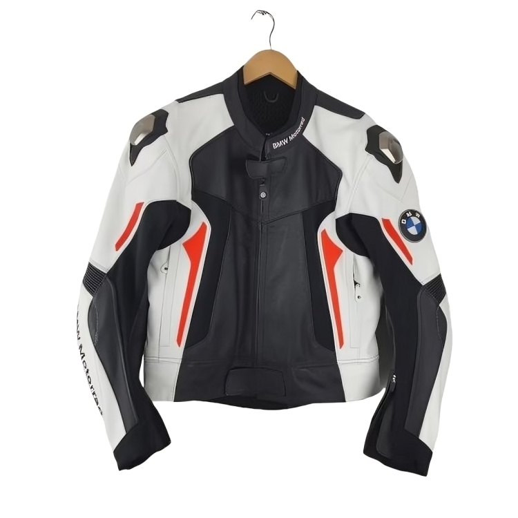BMW M Sport Pro Cowhide Leather Biker Jacket
