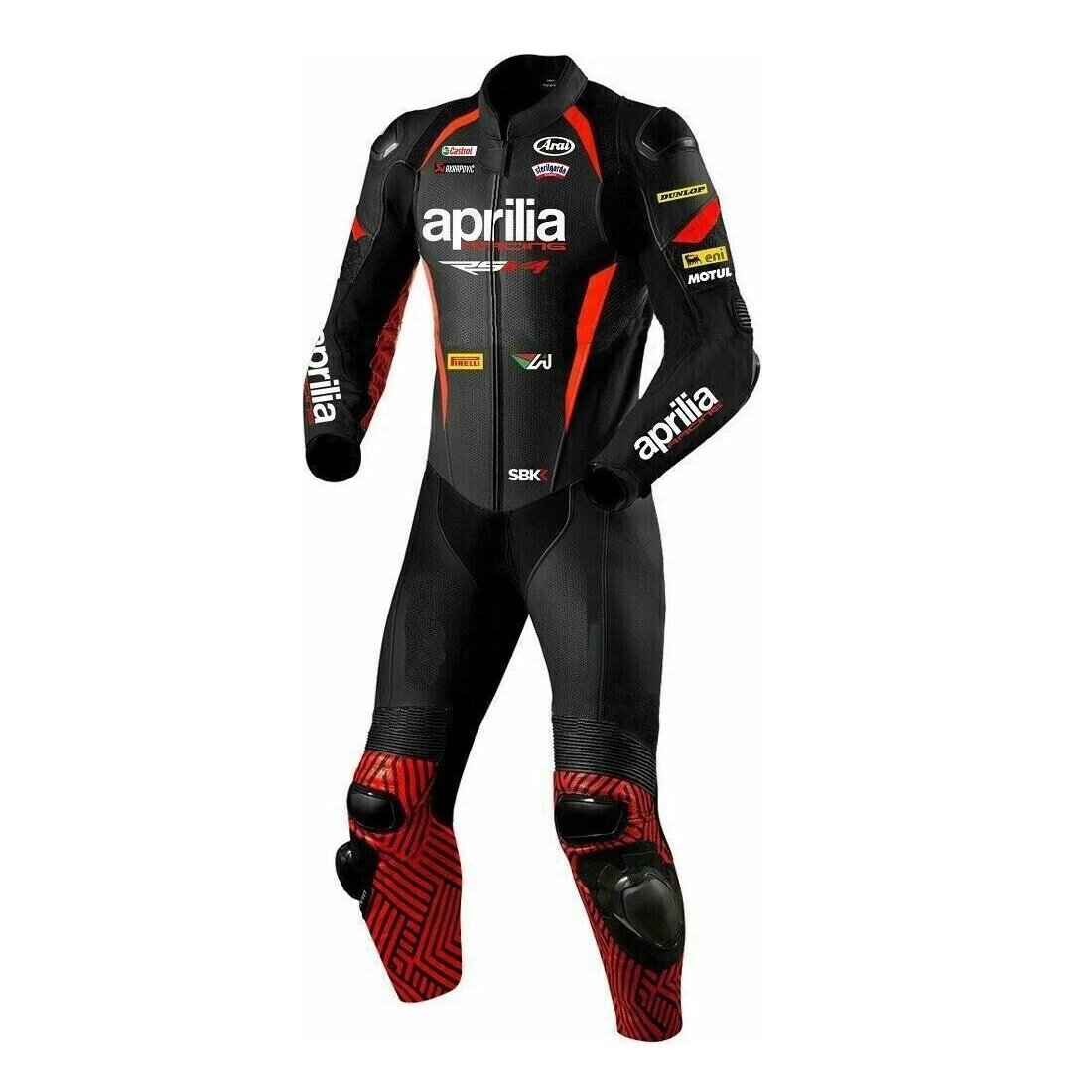 Aprilia RSV4 Cowhide Leather Suit
